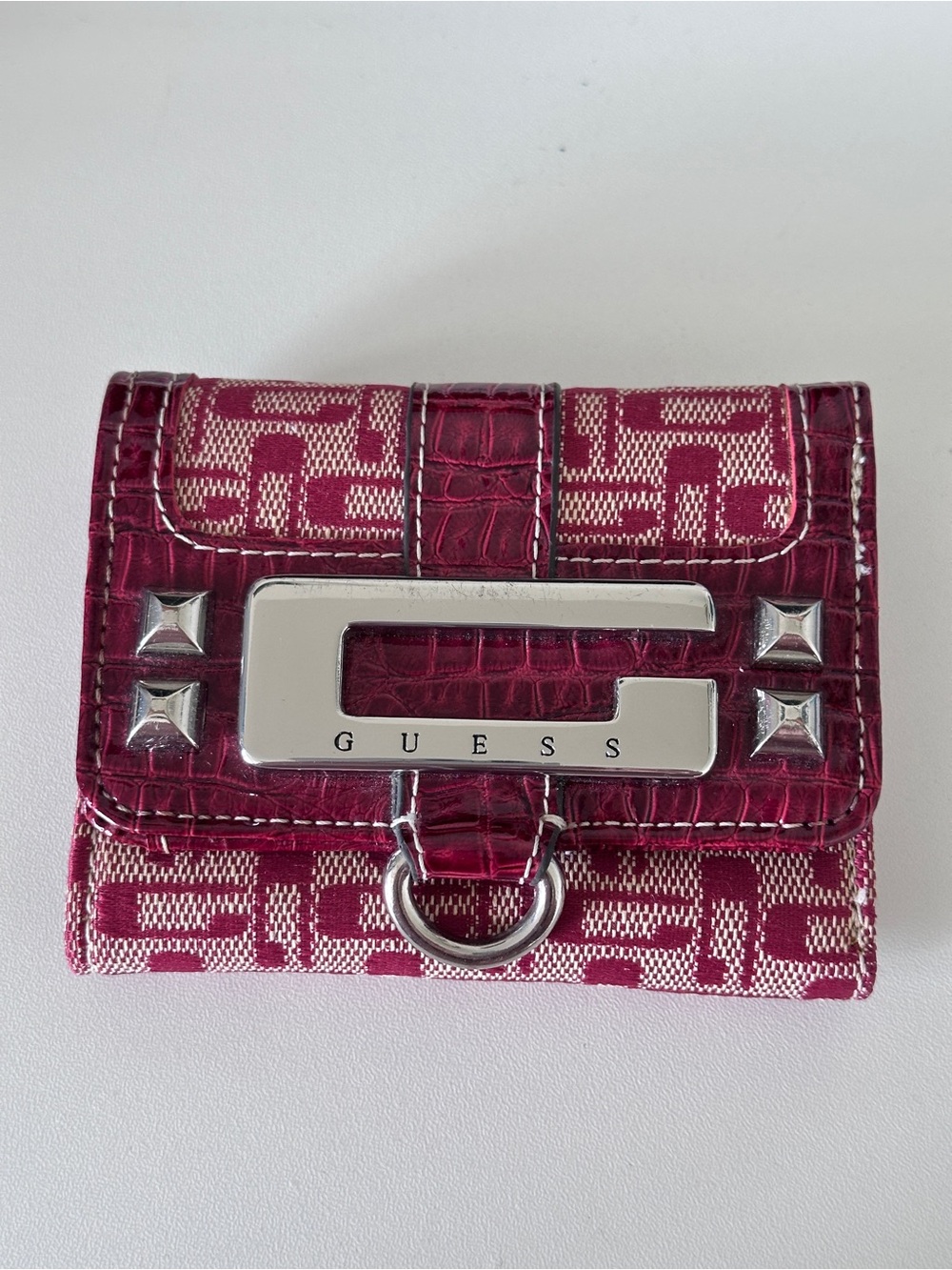 Guess Y2K Vintage Trifold Wallet
